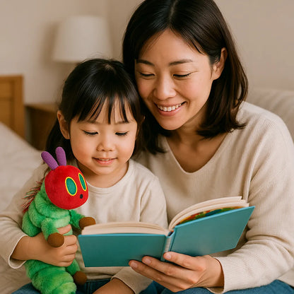 Hikari Toys™ ふわふわいもむしぬいぐるみ