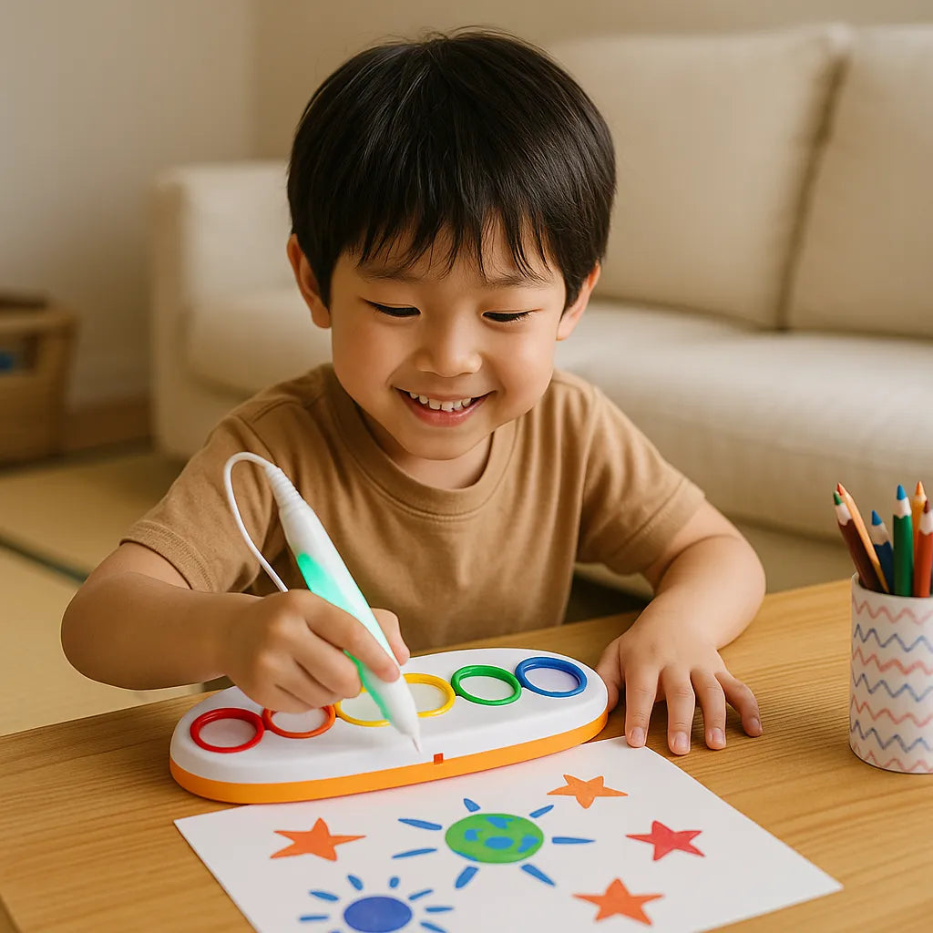 Hikari Toys™ 魔法のライトブラシセット